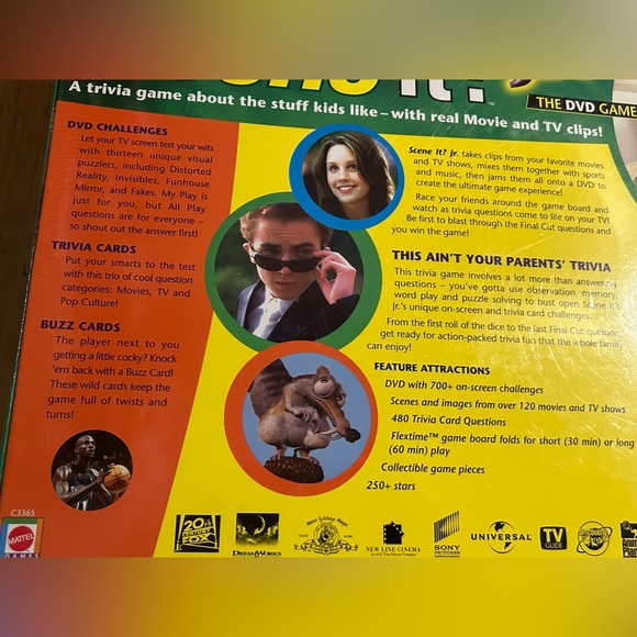 Scene It Jr. Party Game - Picture 4 of 6